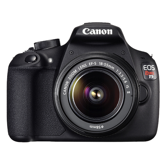 Canon EOS Rebel T5 18.0 MP DSLR Camera with Battery and Charger