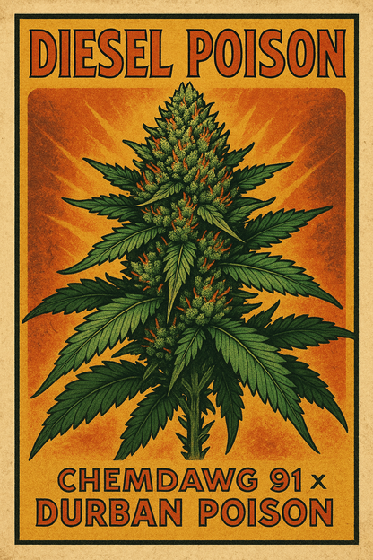 Diesel Poison THCa Flower