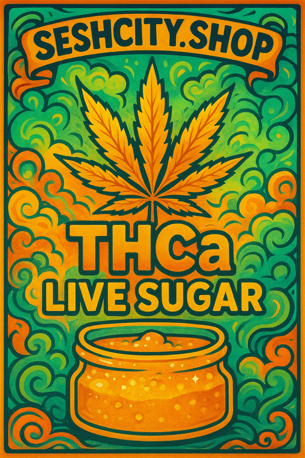 76.9% THCa Live Sugar Concentrate