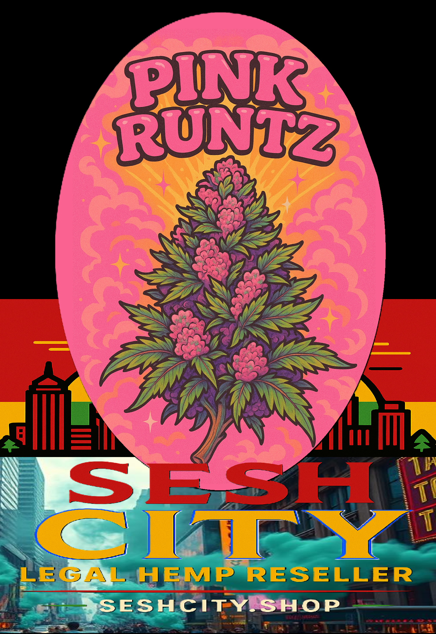 THCa Flower - Pink Runtz