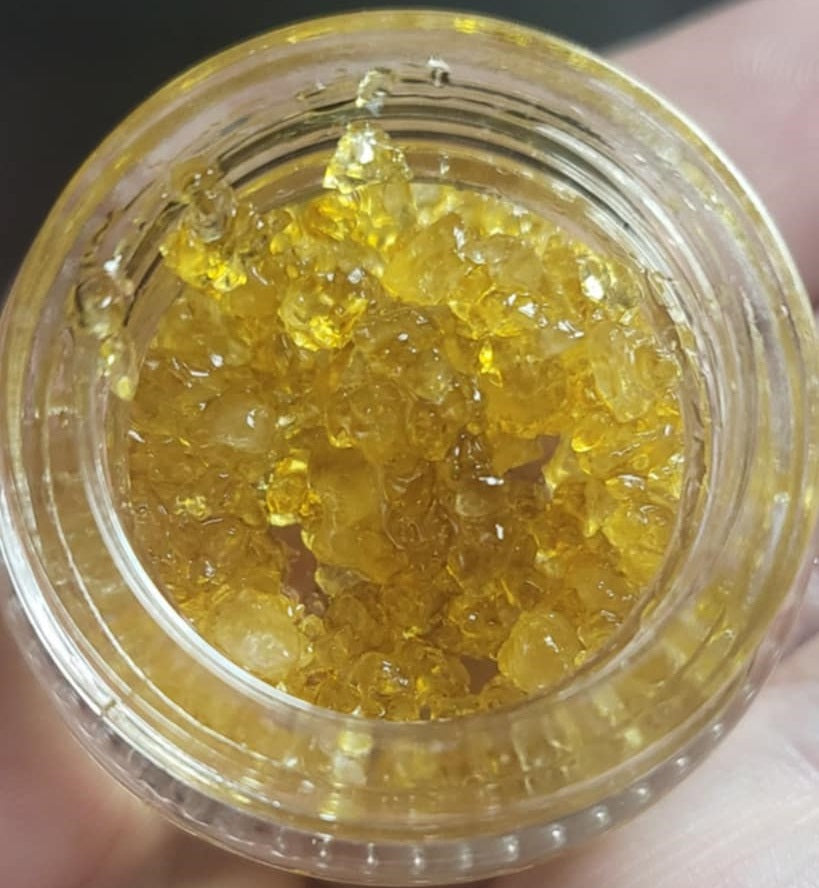 99.9% THCa Diamonds with high terpene extract sauce