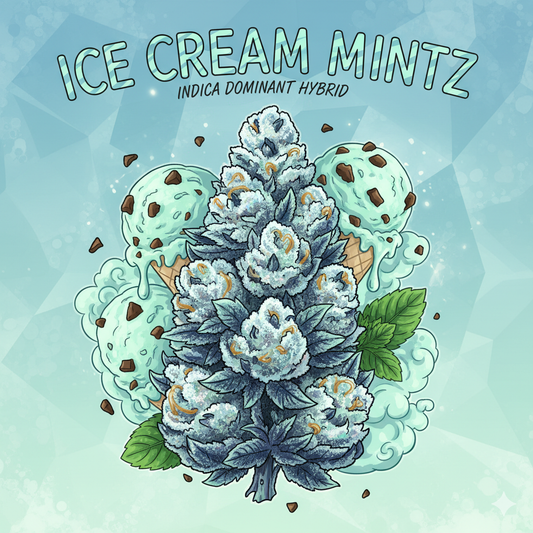 EXOTIC THCa Ice Cream Mintz Flower